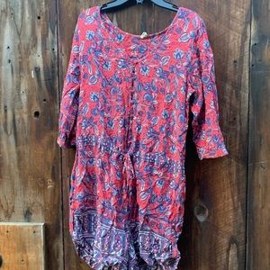 Pink shorts romper by Ripcurl, size M!